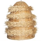 Плетеные абажуры люстры