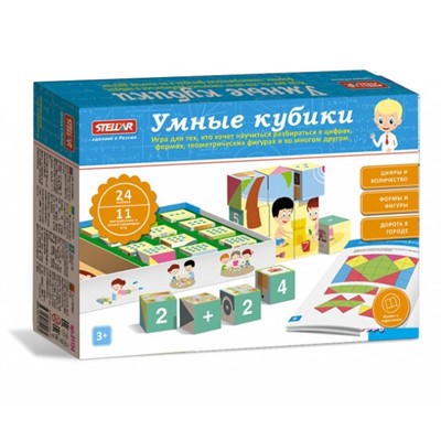 Игра №54 Умные кубики 01154 - фото 26548896