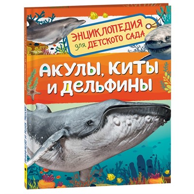 Книга 978-5-353-10284-7 Акулы, киты и дельфины Энциклопедия для детского сада - фото 26563907