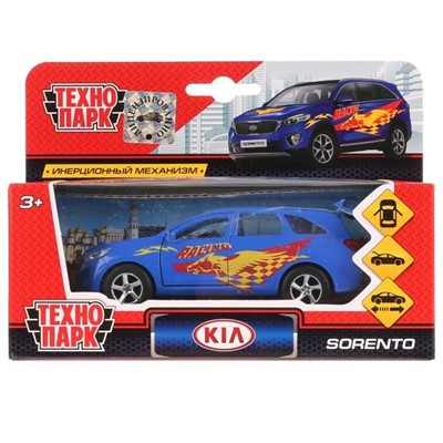 Модель SB-17-75-KS-S-WB KIA SORENTO PRIME Спорт Технопарк  в коробке - фото 28019196