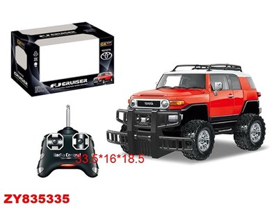 Джип на радиоуправлении GK 866-2407 TOYOTA FJ CRUISER 1:24  в коробке - фото 28039752