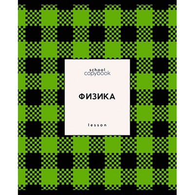 Тетрадь темат. 48 л. "Яркая клетка" Физика С9922-05 - фото 28039951