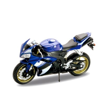 Модель 1:18 Мотоцикл Yamaha YZF-R1 12806P - фото 28054556