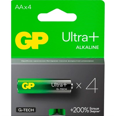Элемент питания LR 6 GP Ultra Plus G-Tech 4xBL  /цена за упак/ - фото 30654303