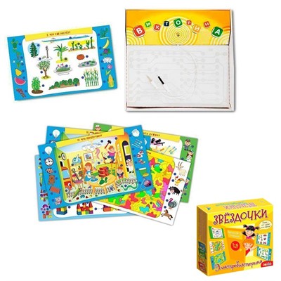 Игра Электровикторина 5-6 лет Звездочки 3855 - фото 30712712