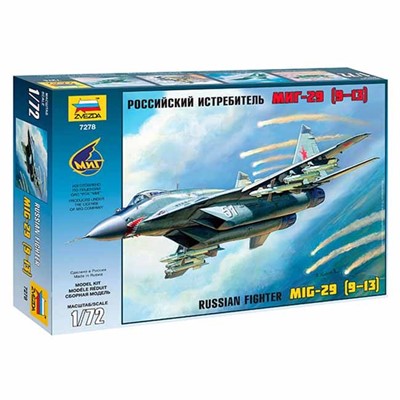 Сборная модель 7278ПН Российский истребитель МиГ-29С - фото 32985198