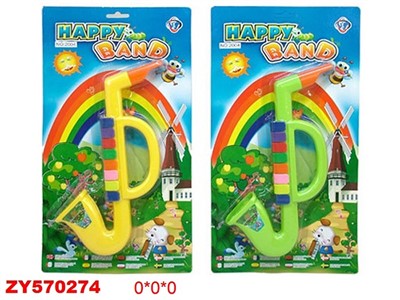 Саксофон 2004-А на блист. - фото 32991455