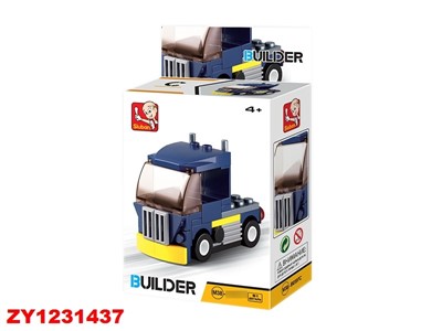 Конструктор Builder 38-0597C Грузовик в коробке - фото 32997120