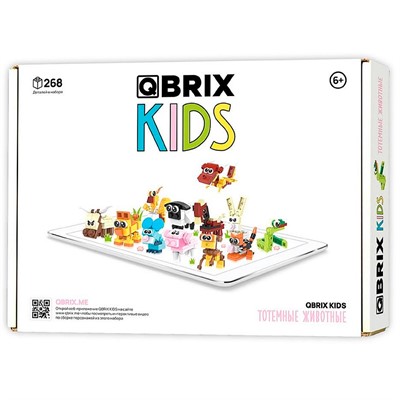 Конструктор QBRIX KIDS Тотемные животные - фото 32997430