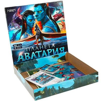 Игра Умка Планета Аватария.Ходилка квадрат.Премиум. 40 карточек 4650250592303 - фото 33005886