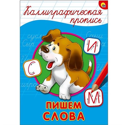 Пропись Каллиграфическая Пишем слова А4 978-5-378-26400-1 - фото 33009017