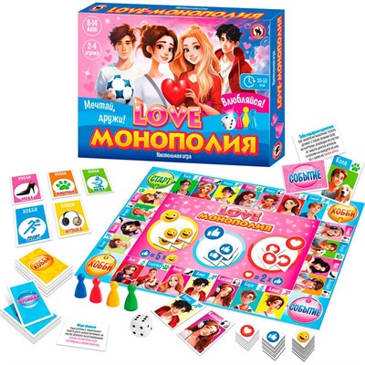 Игра Love монополия 03367 - фото 33033117