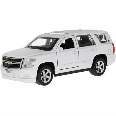 Модель TAHOE-12FIL-WH CHEVROLET TAHOE матовый Технопарк  в коробке - фото 33033593