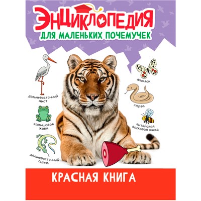 Книга 978-5-378-34398-0 ЭНЦИКЛОПЕДИЯ ДЛЯ МАЛЕНЬКИХ ПОЧЕМУЧЕК. Красная книга - фото 33462729