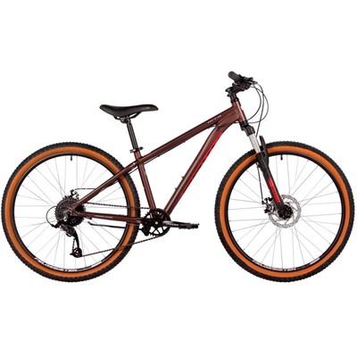 Велосипед двухколесный 27,5" FOXX MERIDIAN коричневый, размер 16 - фото 38533607