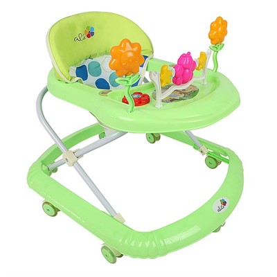 Ходунки FLY C 7 силиконовых колес, муз. зеленый 819 - фото 41947409