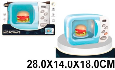 Микроволновая печь 9608 с продуктами в коробке - фото 46257376