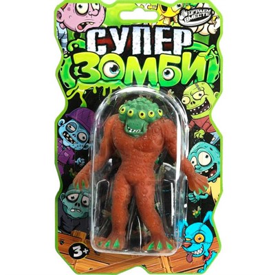 Игрушка-Тянучка МОНСТР многоглазик SJ2361-RU - фото 46999265