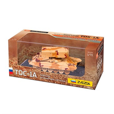 Масштабная модель 2501 Тяжелая огнеметная система ТОС-1А - фото 47033659