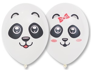 Шар 14" Панды 2 цв. 50 шт 11103-1671 /цена за упак/ - фото 47034532