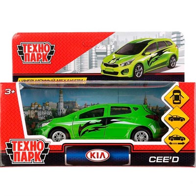 Модель CEED-SPORT KIA CEED Спорт Такси Технопарк в коробке - фото 47034557