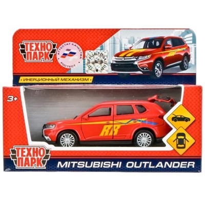 Модель OUTLANDER-SPORT MITSUBISHI OUTLANDER Спорт Технопарк в коробке - фото 47034765