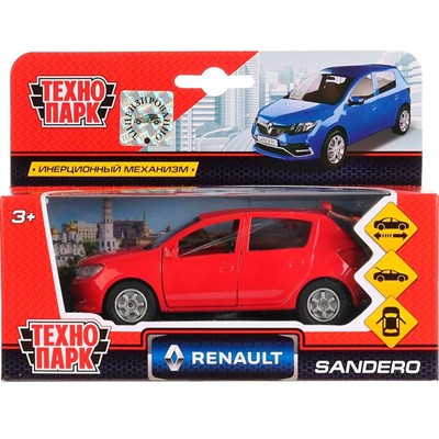 Модель SB-17-61-RS-N(RE)-WB Renault Sandero Технопарк  в коробке - фото 47036095