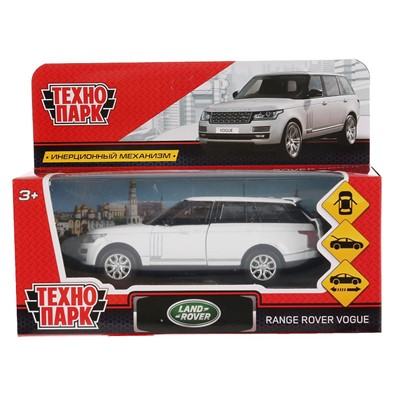 Модель VOGUE-WT RANGE ROVER VOGUE белый Технопарк  в коробке - фото 47036404