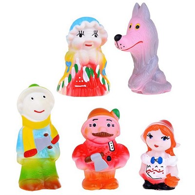 Набор резиновых игрушек Красная Шапочка СИ-108 - фото 47037859