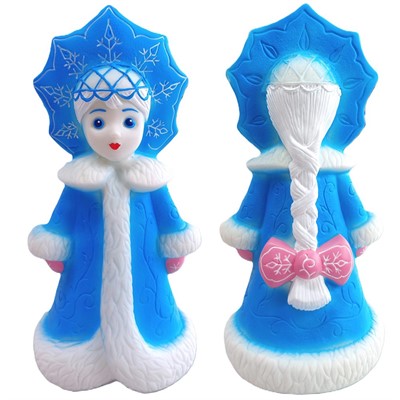 Резиновая игрушка Снегурочка в кокошнике Си-136 - фото 47037872
