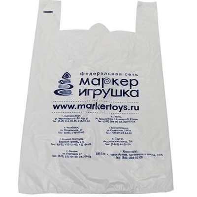 Пакет Майка Маркер игрушка 400+200*680*0,021 - фото 47039054