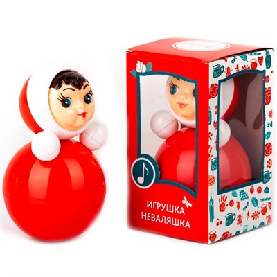 Неваляшка 6С-001 Девочка 150мм - фото 47039797