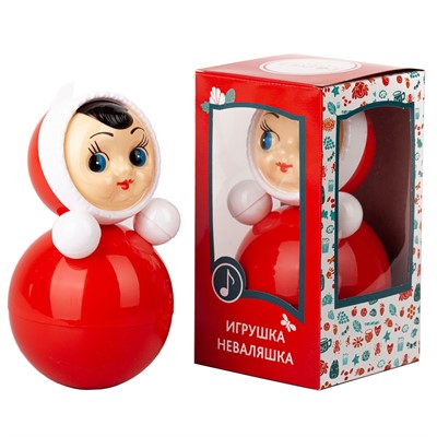 Неваляшка Девочка 218мм 6С-002 - фото 47039798