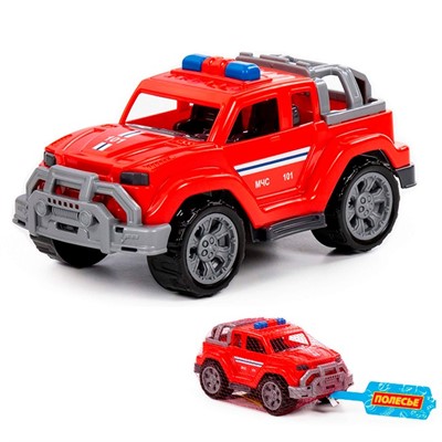 Автомобиль Легионер-мини пожарный в сеточке П-Е /12/ - фото 47040290