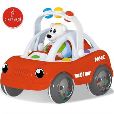 Автомобиль Ватрушка Пожарная 01961 - фото 47040751