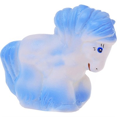 Резиновая игрушка Лошадка Снежинка СИ-527 - фото 47041133