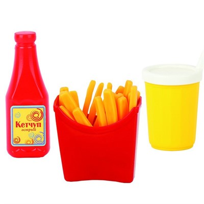 Игровой набор "Картофель фри" У976 - фото 47041619
