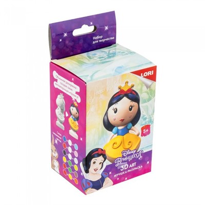 Набор для творчества  Игрушка-раскраска Disney "Белоснежка" Ирд-005 Lori - фото 47041622