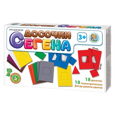 Деревянная игра Досочки Сегена 04502 - фото 47041688