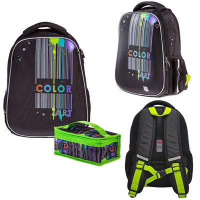 Рюкзак капсула ERGONOMIC Light-Color art 38х29х15см с термосумкой 60023 Hatber - фото 47041777