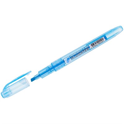 Текстовыделитель голубой Crown "Multi Hi-Lighter", 1-4мм H-500 - фото 47041827