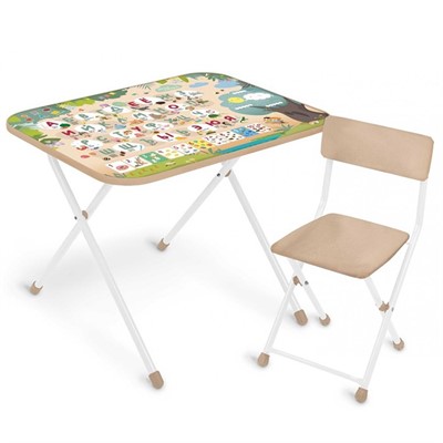 Набор мебели для детей Nika kids с алфавитом NK-75A/1 /Ника/ - фото 47042460