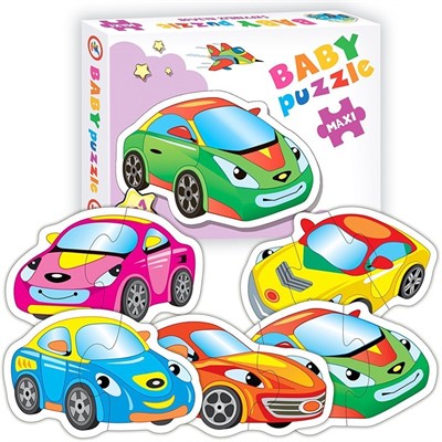 Пазл Baby Puzzle Машинки 4001 - фото 47043631