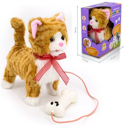 Игрушка на д/у Levatoys YS9502B1 Кошка в кор. - фото 47043769