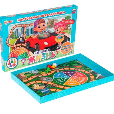Игра настольная Умка Настоящая жизнь.Ходилка 4650250506836 - фото 47044944