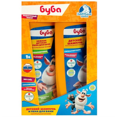 Набор шампунь-пена для ванн БУБА 250мл 83270-BUBA /6/ - фото 47046961