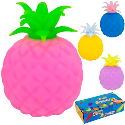 Игрушка антистресс 141-192U 8*5CM Ананас - фото 47047260