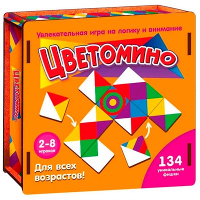 Деревянная Головоломка Цветомино 8575 /16/ - фото 47047353