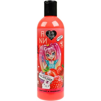 Гель для душа Клубничный шейк 360 мл TIK TOK GIRL GELA93187TTG /6/ - фото 47048465