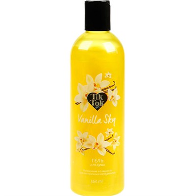 Гель для душа vanilla sky 360 мл flower power TIK TOK GIRL GELF95115TTG /6/ - фото 47049033
